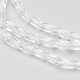 Chapelets de perles en verre transparente   EGLA-E046-B01-3