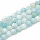 Chapelets de perles en amazonite naturelle G-S332-6mm-009-1