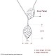 Laiton tendance colliers de lasso NJEW-BB21174-6
