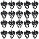 SUNNYCLUE 1 Box 50Pcs Dragon Charms Flying Dragon Charm Tibetan Style Electroplated Black Dragon Pterosaur Animal Charms for Jewelry Making Charm Courage Earrings Necklace Bracelet DIY Supplies Adult FIND-SC0003-48-1