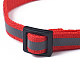 Collar reflectante de poliéster ajustable para perros / gatos MP-K001-A05-3