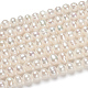 Hebras de perlas de perlas de agua dulce cultivadas naturales de papa X-PEAR-E007-4-5mm-5