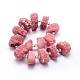 Chapelets de perles en cristal de quartz druzy naturel G-F582-B09-2