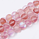 Chapelets de perles en pierre de lune synthétique G-S283-10mm-12-1