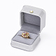 PU Leather Ring Gift Boxes LBOX-L005-I02-3