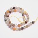 Natural Agate Round Bead Strands G-L411-26-10mm-2