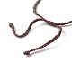 Adjustable Nylon Thread Cord Bracelets Sets for Mom & Daughter BJEW-JB06528-02-6