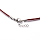 Faux Suede Cord Necklaces Making AJEW-E010-05-3mm-2