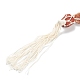 ジェムストーンペンダントの飾り  木綿糸で  ナゲット  630mm AJEW-I059-10-3