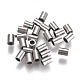 304 Stainless Steel Tube Beads, Stainless Steel Color, 4x3mm, Hole: 2mm