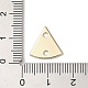 Подвески из латуни KK-L208-66G-3