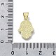 Подвески из латуни в виде пальм KK-V010-18G-3
