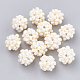 Perlas naturales hechas a mano perlas tejidas WOVE-S116-03-2
