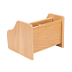 Caja organizadora de almacenamiento de cajones cosméticos de madera de haya OBOX-WH0004-13-8