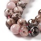 Chapelets de perles en rhodonite naturelle G-K332-A01-01-3