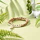 Ensemble de bracelets extensibles synthétiques turquoise (teints) à puissance énergétique pour filles et femmes BJEW-JB06785-2