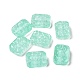 Perle di vetro verniciate a spruzzo trasparente&nbsp;X-GLAA-I050-08H-1