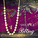 SHEGRACE 925 Sterling Silver Bib Necklace JN739C-5