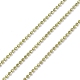 Spray Painted Brass Faceted Ball Chains CHC-K011-35X-1