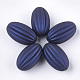 Perles ondulées acryliques de style caoutchouté X-MACR-T026-13A-1