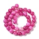 Naturali tinti perle di giada fili G-M402-C04-01-4