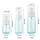 Chgcraft 3pcs 3 estilos petg botella de spray de perfume de pluma portátil MRMJ-CA0001-08A-2