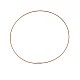 Création de bijoux de fil de collier en acier inoxydable X-TWIR-R003-07-3