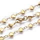 304 Stainless Steel Chain Necklaces STAS-P164-09G-2