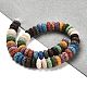 Natural Lava Rock Dyed Beads Strands G-L586-B01-05-2