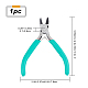 Beebeecraft Wire Cutters for Jewelry Making Mini Flush Cut Pliers Carbon Steel Jewelry Pliers PT-BBC0001-02A-2