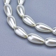 Perlas de vidrio pintado en forma de lágrima X-HY-AB416-EM099-5