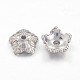 Tibetische Perlen Kappen & Kegel Perlen TIBEB-A24621-P-LF-1