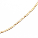 304 bracelets de cheville chaîne serpentine en acier inoxydable AJEW-G024-08G-3