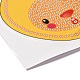 Kits de pegatinas de pintura de diamante con patrón de gallo diy para niños DIY-I068-09-3