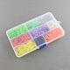 Top Selling Children's Toys DIY Colorful Rubber Loom Bands Refill Kit with Accessories X-DIY-R009-02-3