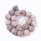 Chapelets de perles de sunstone naturelle naturelles G-F607-15-2