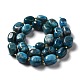 Natural Apatite Beads Strands G-B028-B09-3