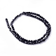 1 Strand Electroplate Glass Beads Strands X-EGLA-F001-F18-2
