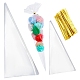 Пластиковые треугольные упаковочные пакеты из полипропилена Pandahall Elite opp DIY-PH0008-15-1