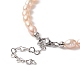 Collar de perlas naturales para mujer NJEW-JN04188-01-5