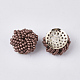 Cabochons en perles de verre FIND-S321-05G-2