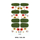 Flowers Full Cover Nail Wraps Stickers MRMJ-T040-280-1