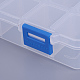 Organizador de almacenamiento de caja de plástico X-CON-WH0001-05-2