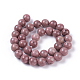 Natural Rhodonite Beads Strands G-L417-08-10mm-2