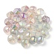 Placage uv perles acryliques transparentes lumineuses OACR-P010-05-2