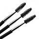 Artificial Fiber Disposable Eyebrow Brush with Plastic Handle MRMJ-PW0003-19-2