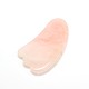 Tablas de gua sha de cuarzo rosa natural X-G-J306-01-3