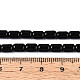 Abalorios opacas de vidrio hebras&nbsp;GLAA-T028-14P-01-4