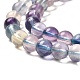 Chapelets de perles en fluorite naturel G-K345-B02-01-4