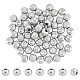 Unicraftale 60pcs 304 perles en acier inoxydable STAS-UN0048-75-1